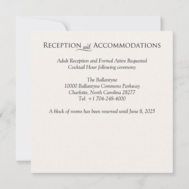 Holly Holiday Navidades Insertar tarjeta de gabine (Anverso)