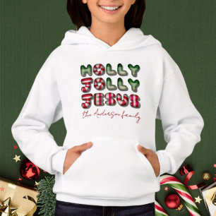 Holly Jolly Jesús 3D óptico audaz caramelo niños