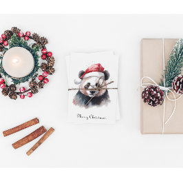 Holly Jolly Navidades Panda, personalizado