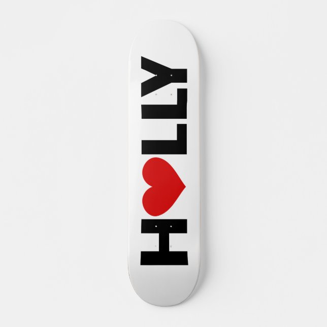 Holly Love Skateboard (Anverso )