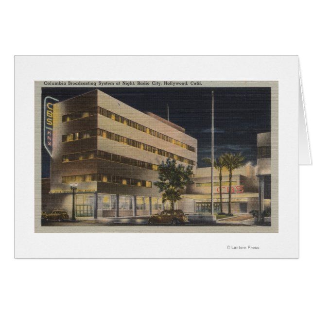 Hollywood, CA - Columbia Broadcasting System (Anverso (Horizontal))