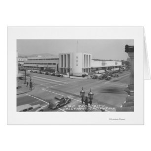 Hollywood, CA View of Radio City y NBC Studios