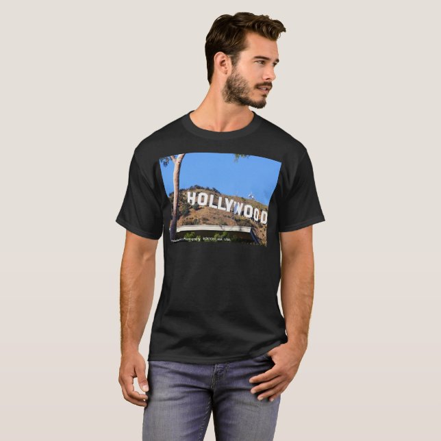 HOLLYWOOD. Camiseta (Anverso completo)
