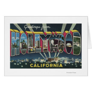 Hollywood, escenas de la letra de CaliforniaLarge
