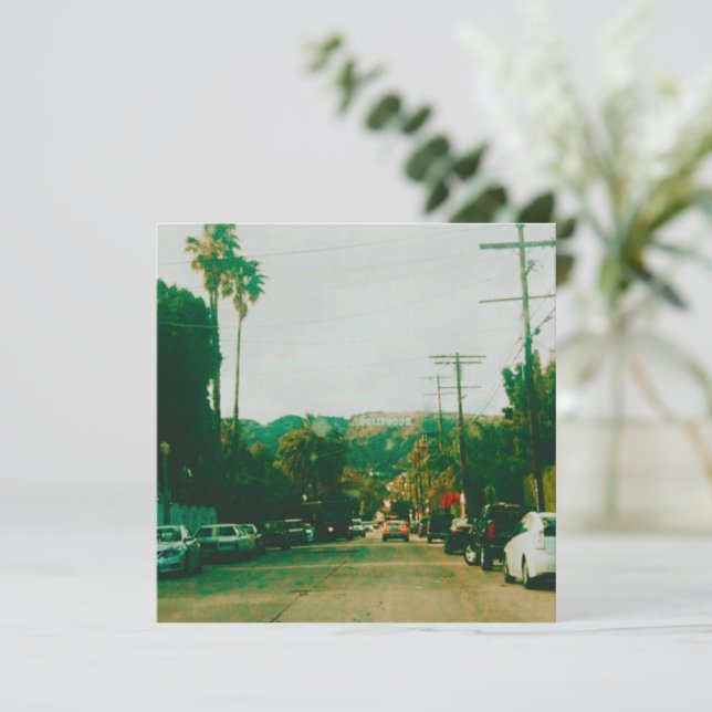 Hollywood Hills (Anverso de pie)