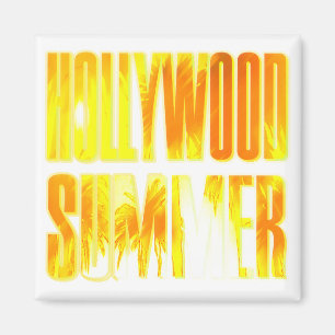 "Hollywood Summer", letra Naranja amarilla imán
