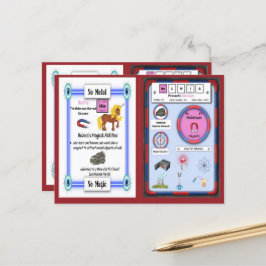 Holmia - Tarjeta de juego Holmium Horn Unicorn