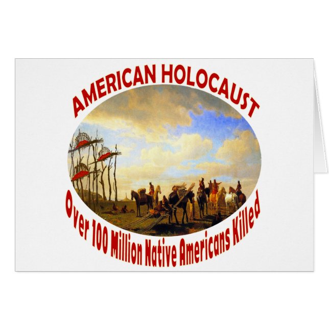 Holocausto americano (Anverso (Horizontal))