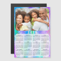 Holografía de la familia de imanes del calendario