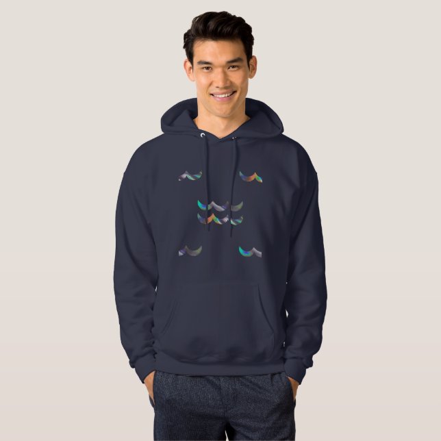 holograma aquarius mens sudadera capucha (Anverso completo)