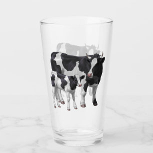 Holstein Cow & Cute Calf
