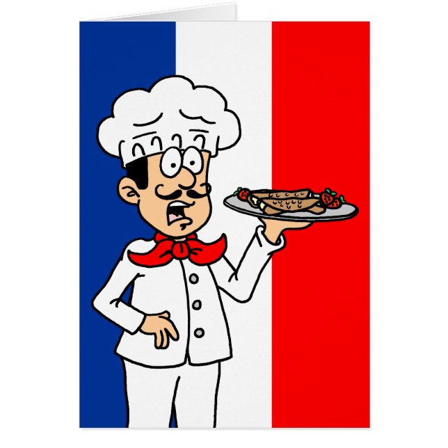 Holy Crepe French Flag 60th Birthday Card (Frente)