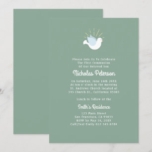 Holy Dove   Primera invitación de confirmación