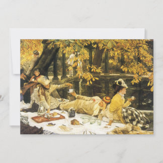 Holyday, el picnic de James Tissot, arte victorian