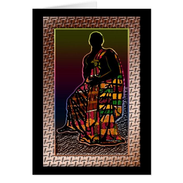 Hombre africano orando (Frente)