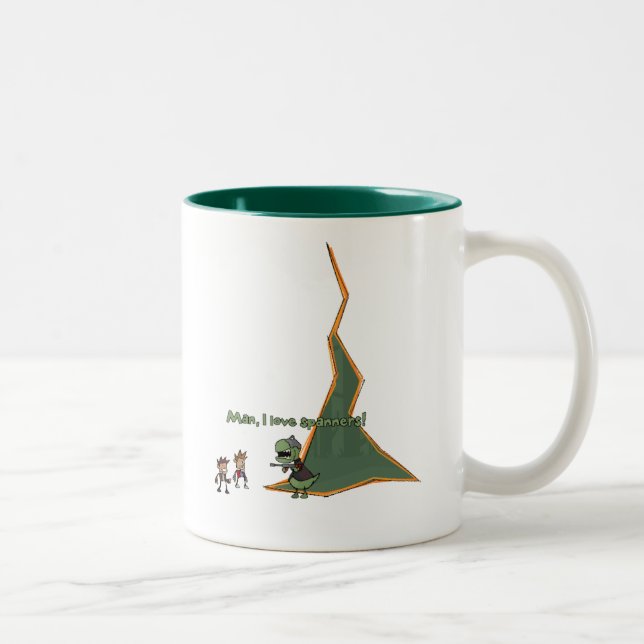 Hombre, amo a las llaves inglesas!: TAZA OFICIAL (Derecha)