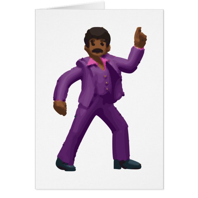 Hombre bailando de emoji (Frente)
