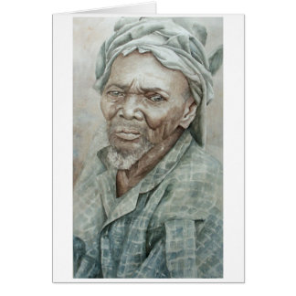 Hombre barbudo de Dogon