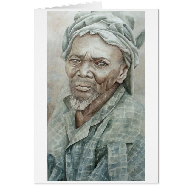 Hombre barbudo de Dogon (Frente)