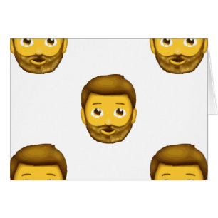 hombre barbudo de emoji