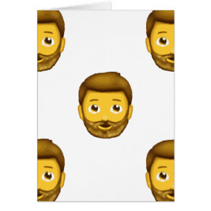 hombre barbudo de emoji