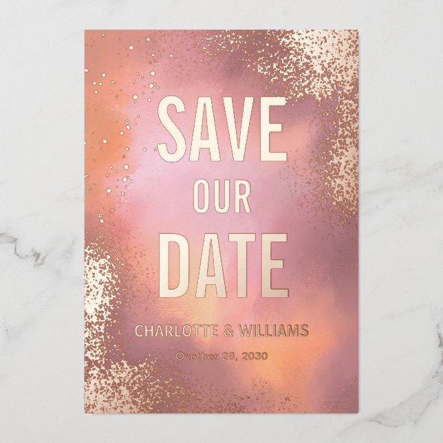 Hombre Brillo Rosa Superposición de Foto Anuncio d (Anverso)