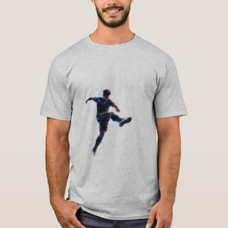 hombre camiseta color gris diseño jugador