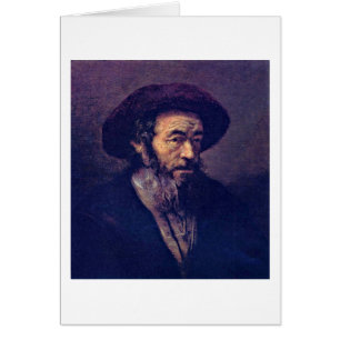 Hombre Con Barba. Por Seguidor De Rembrandt