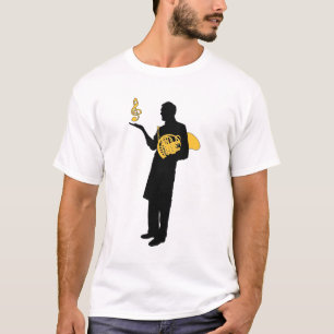 Hombre con camiseta del Cuerno de Francia