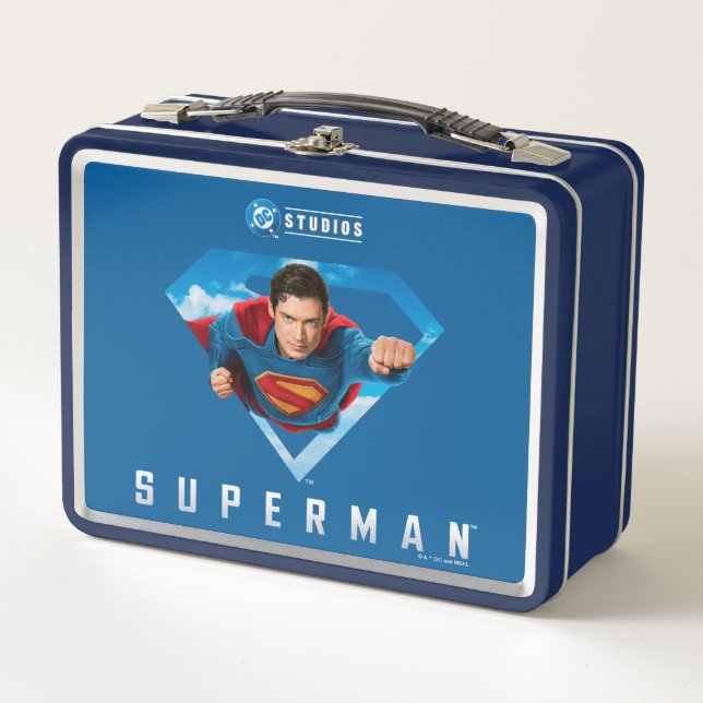 Hombre de acero en vuelo (Anverso)