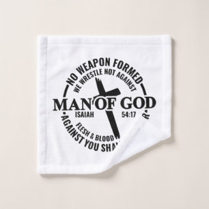 Hombre de Dios, ningún arma que se forme contra mí