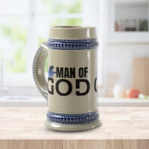 Hombre de Dios - Taza de hombre orando