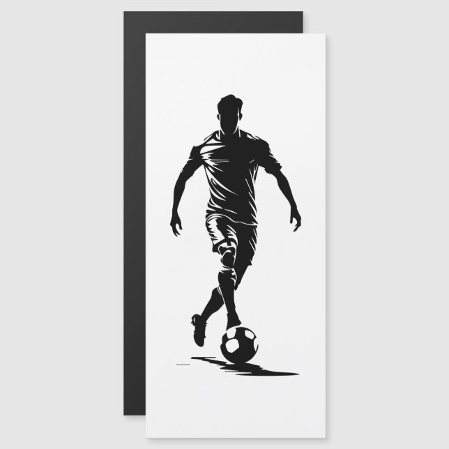 Hombre de fútbol con balón (Anverso/Reverso)