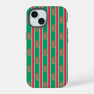 Hombre de jengibre divertido y elegante de Navidad