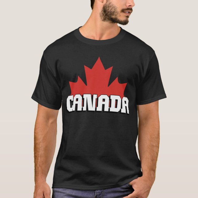 Hombre de la camiseta de Canadá (Anverso)