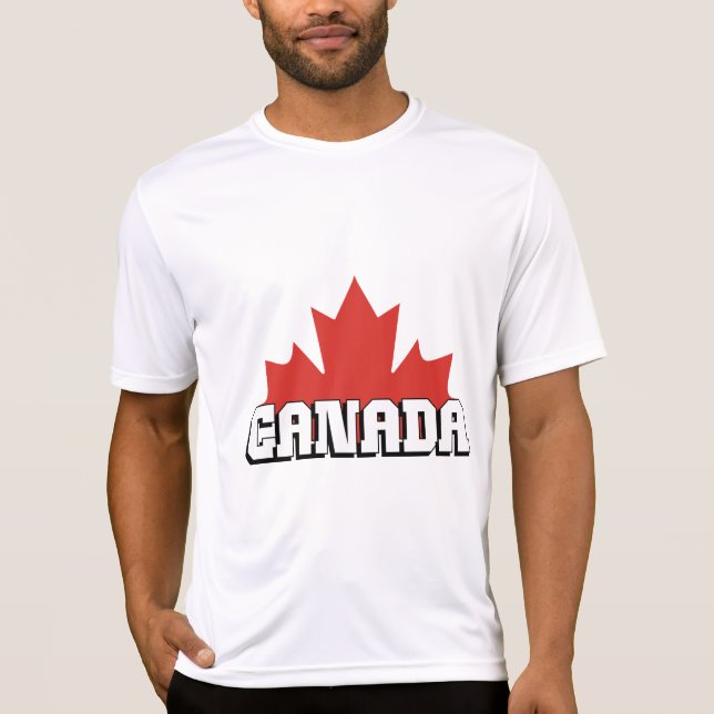 Hombre de la camiseta de Canadá (Anverso)