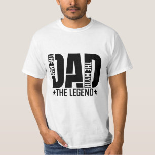 Hombre de la leyenda de papá - Camiseta