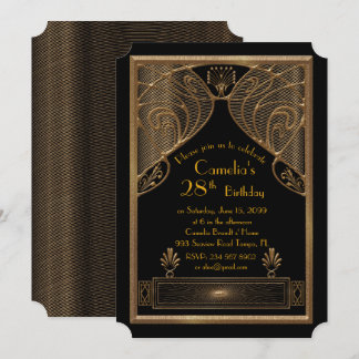 Hombre de la mujer de la invitación de la fiesta
