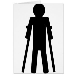hombre de las muletas