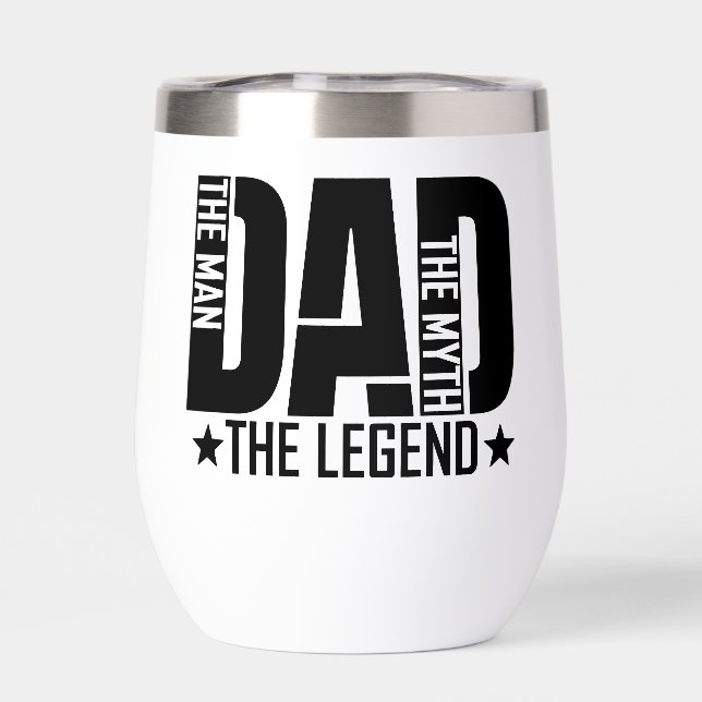 Hombre de leyenda de papá (Trasero)
