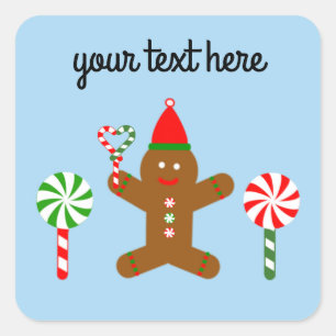 Hombre de pan de jengibre #1 Pegatinas