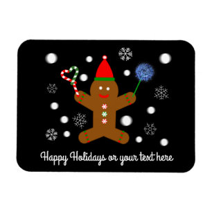 Hombre de pan de jengibre #2 imán