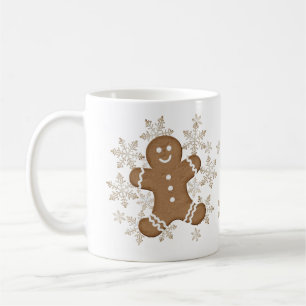 Hombre de pan de jengibre Navidades de copas de ni