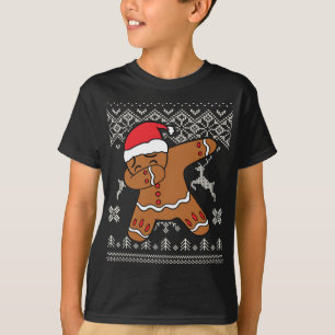 Hombre de pan de jengibre Navidades feos Sweater G