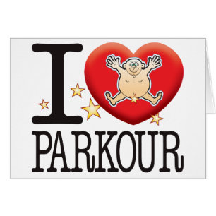 Hombre del amor de Parkour