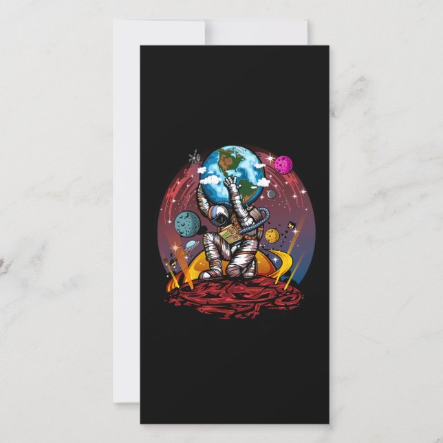 Hombre del espacio de Atlas (Anverso)