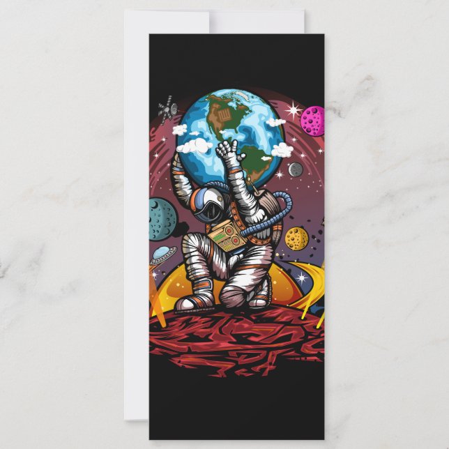 Hombre del espacio de Atlas (Anverso)