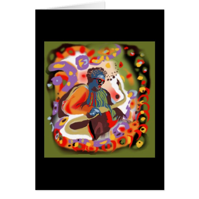 ** Hombre del jazz del estallido ** (Frente)