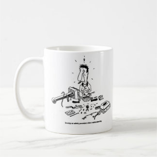 Hombre del motor 11 onzas. Taza