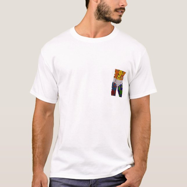 Hombre en camiseta de ropa interior (Anverso)